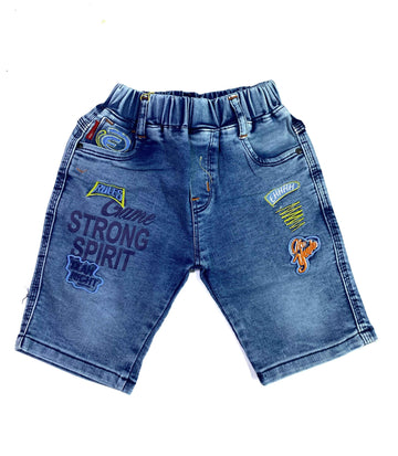 Chotuwear Denim Shorts for Boys – Unique Design with Summer Comfort