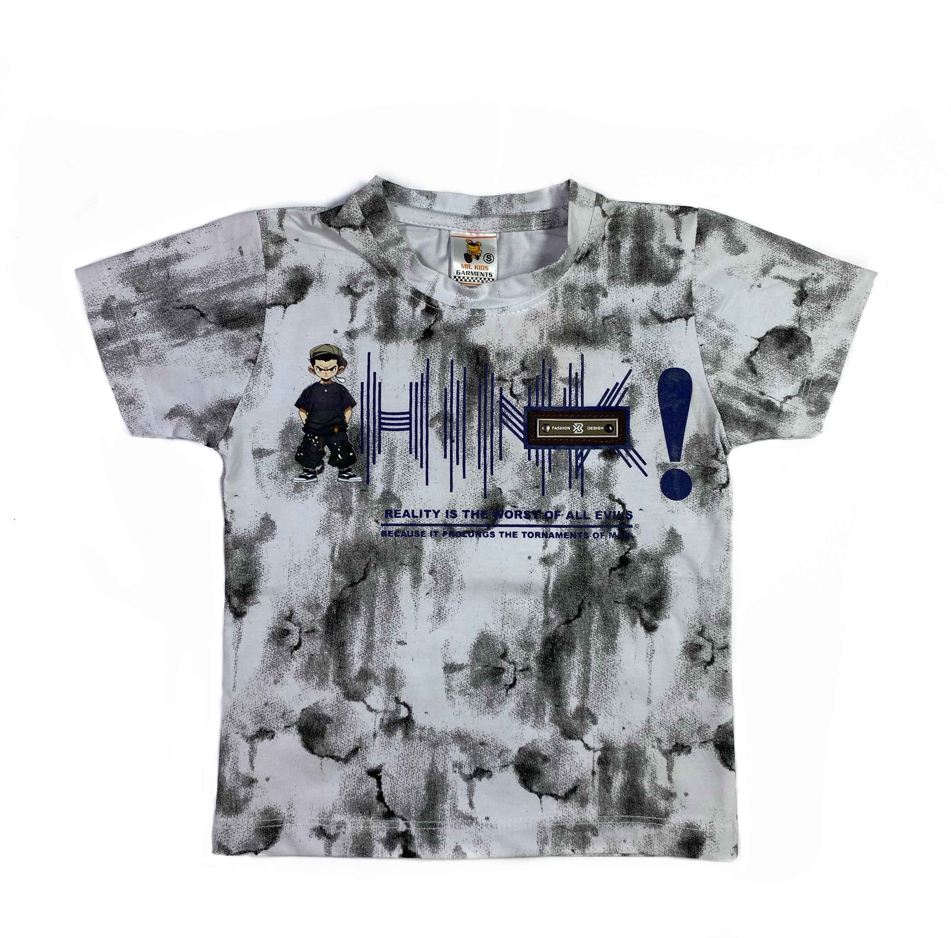Boys Tie-Dye T-Shirt & Shorts Set – 2-Piece Summer Outfit
