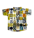 Boys Knitted Shirt & Shorts Set – Letters, Smileys & Colourful Circles Print (2-Piece Outfit)