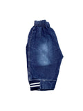 Blue & White Cotton and Denim Shirt and Shorts Set for Boys – Summer Kidswear