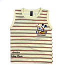 Boys Sleeveless Shirt & Shorts Set – Multi-Design Summer 2-Piece Outfit