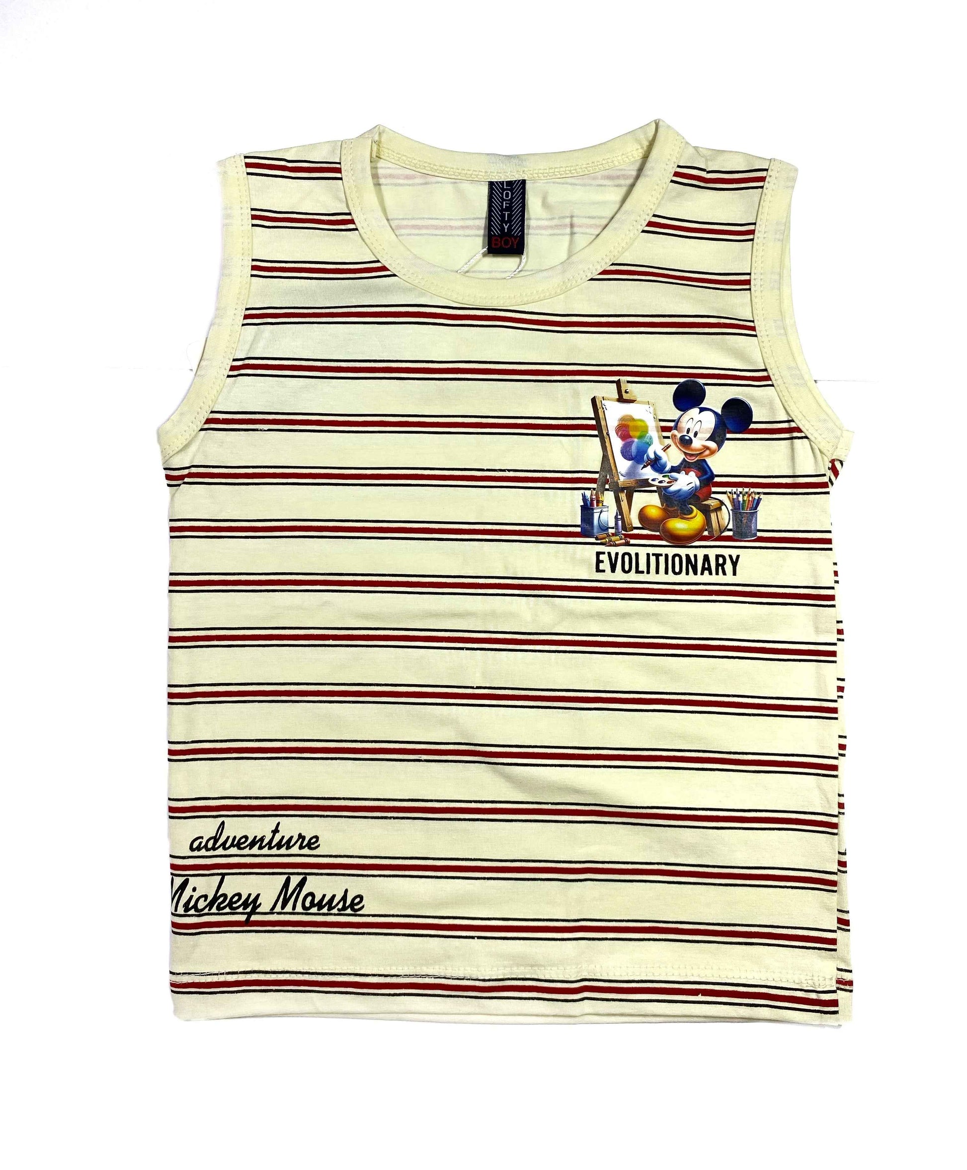 Boys Sleeveless Shirt & Shorts Set – Multi-Design Summer 2-Piece Outfit