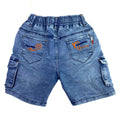 Boys Denim Shorts – Classic Blue & Grey - Everyday Wear for Kids