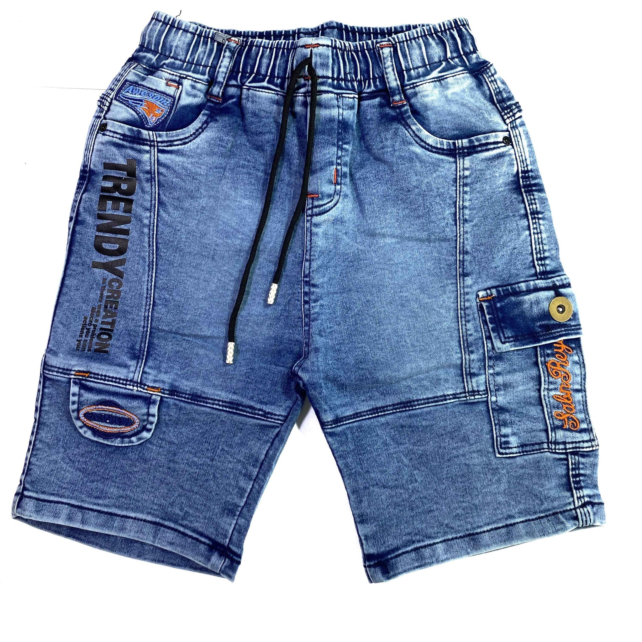 Stylish Boys Denim Shorts – Casual Wear for Little Trendsetters