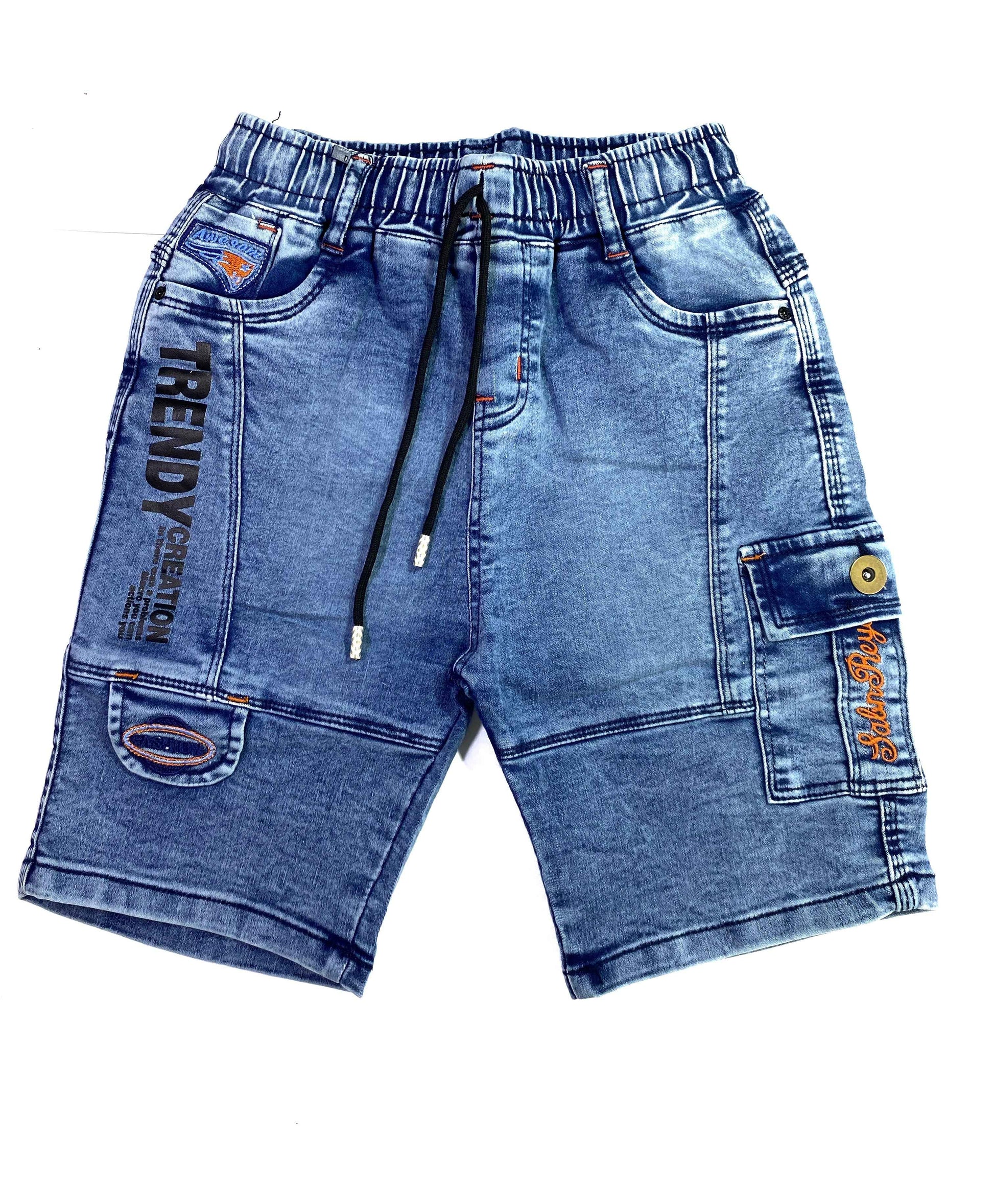 Stylish Boys Denim Shorts – Casual Wear for Little Trendsetters