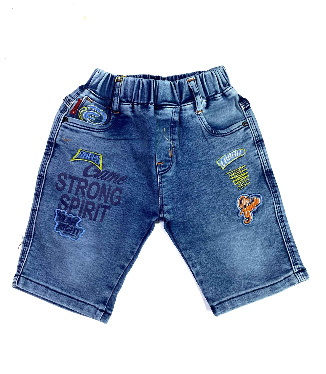 Chotuwear Denim Shorts for Boys – Unique Design with Summer Comfort