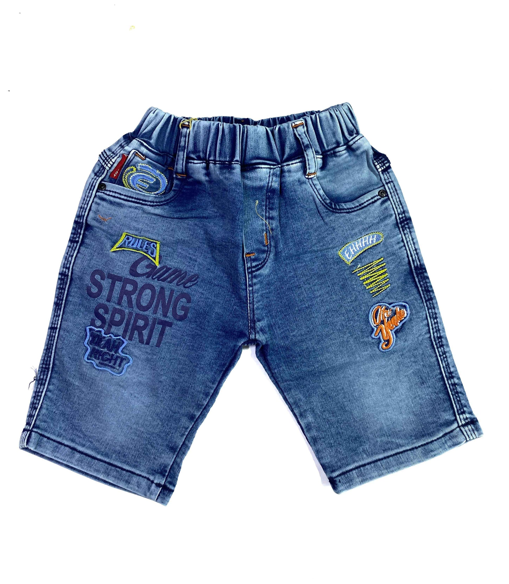 Chotuwear Denim Shorts for Boys – Unique Design with Summer Comfort