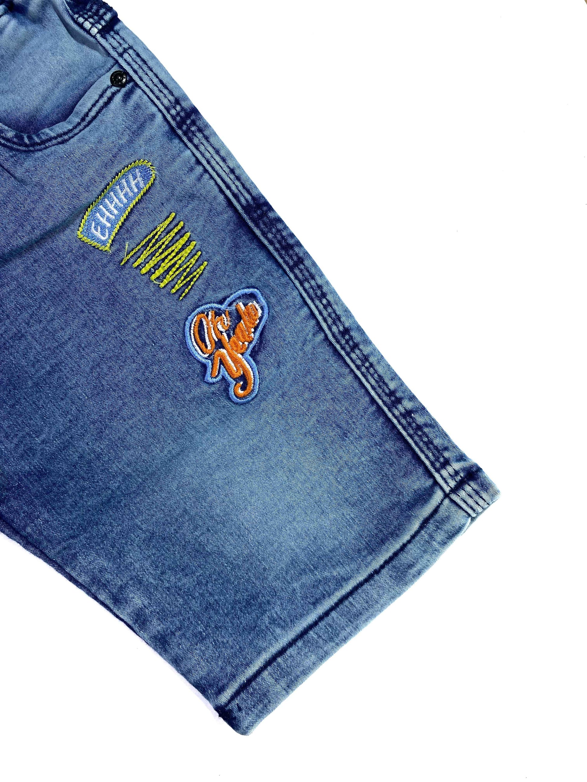 Chotuwear Denim Shorts for Boys – Unique Design with Summer Comfort