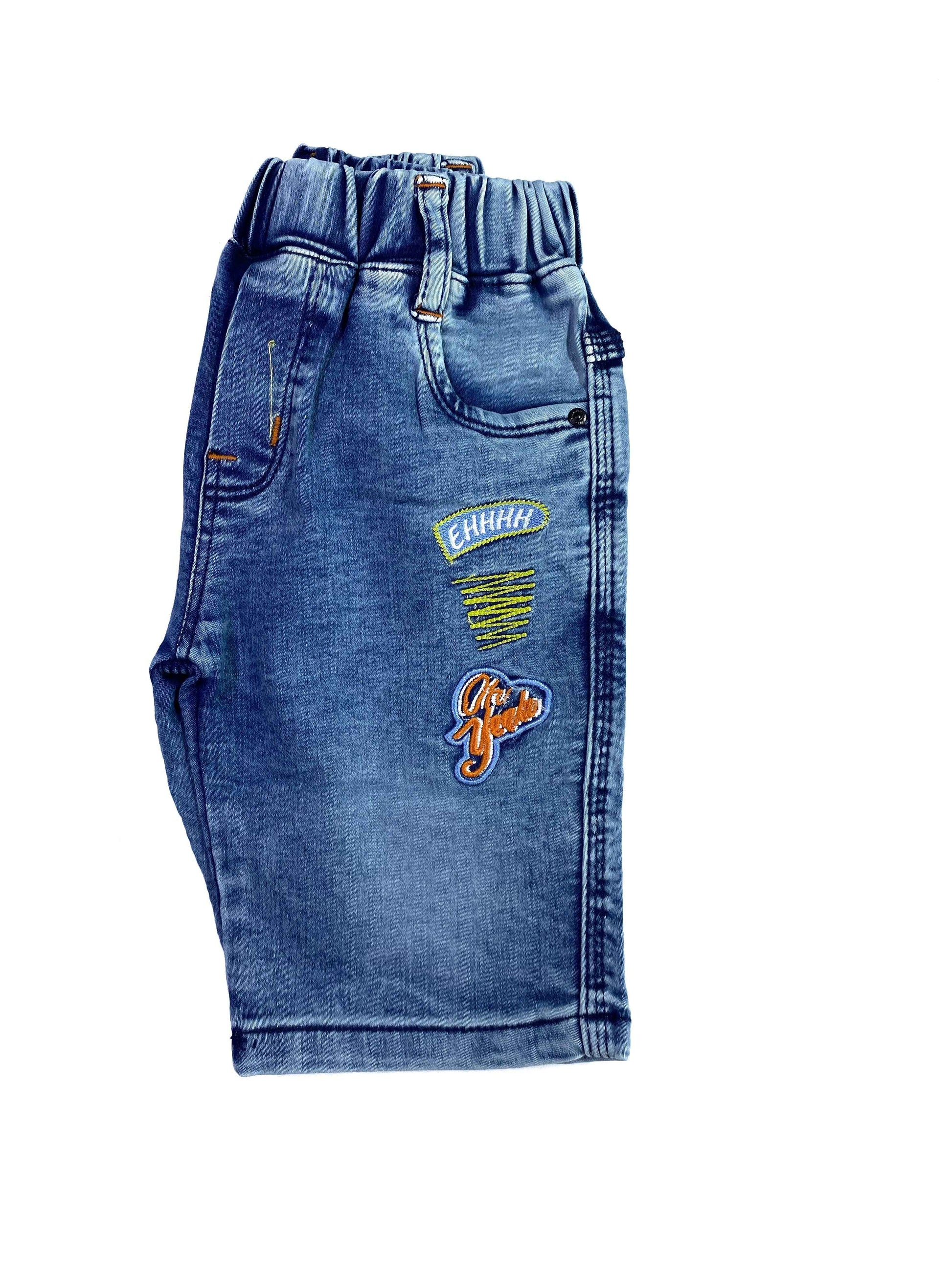 Chotuwear Denim Shorts for Boys – Unique Design with Summer Comfort