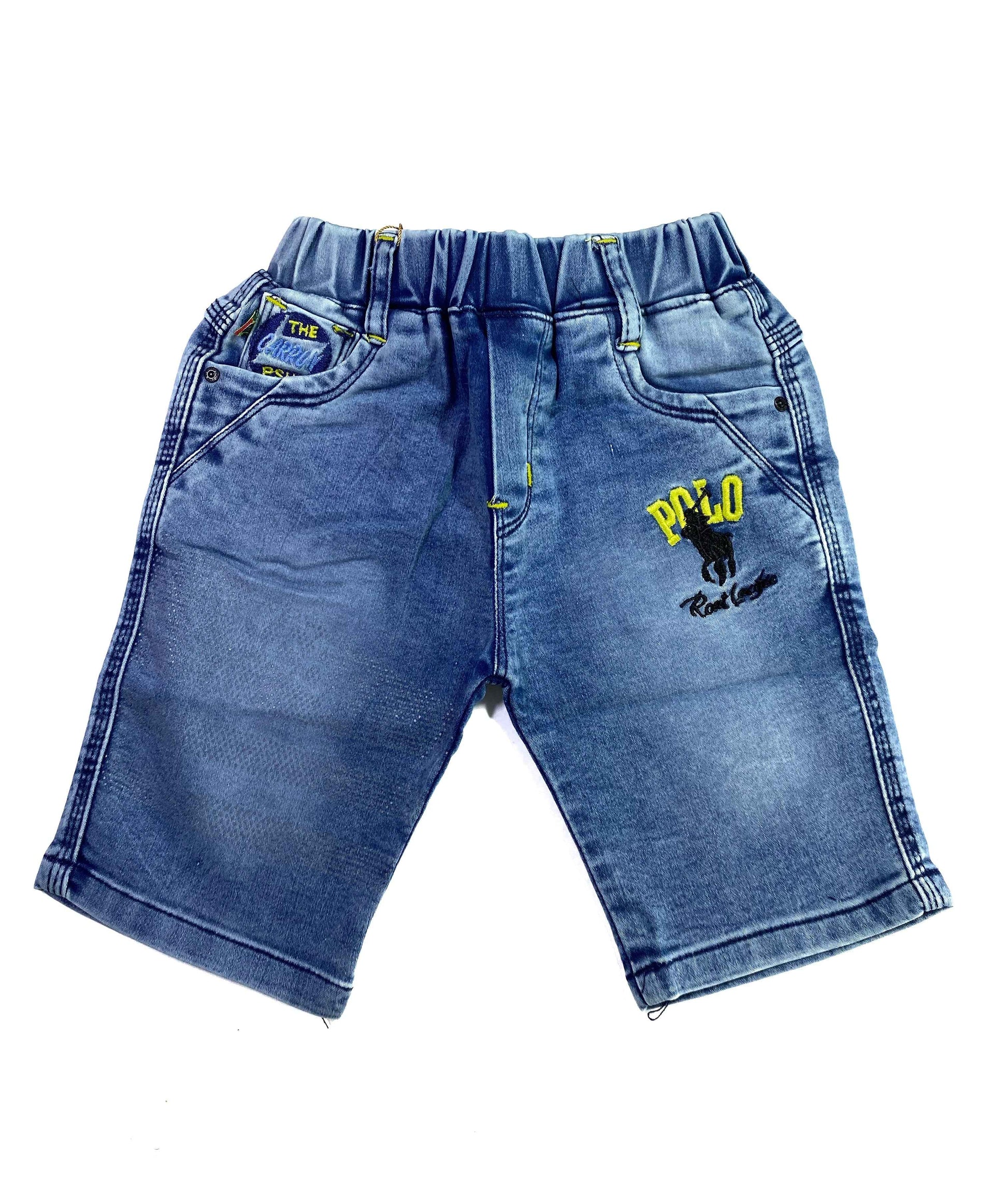 Polo Denim Shorts for Boys – Stretchable & Stylish