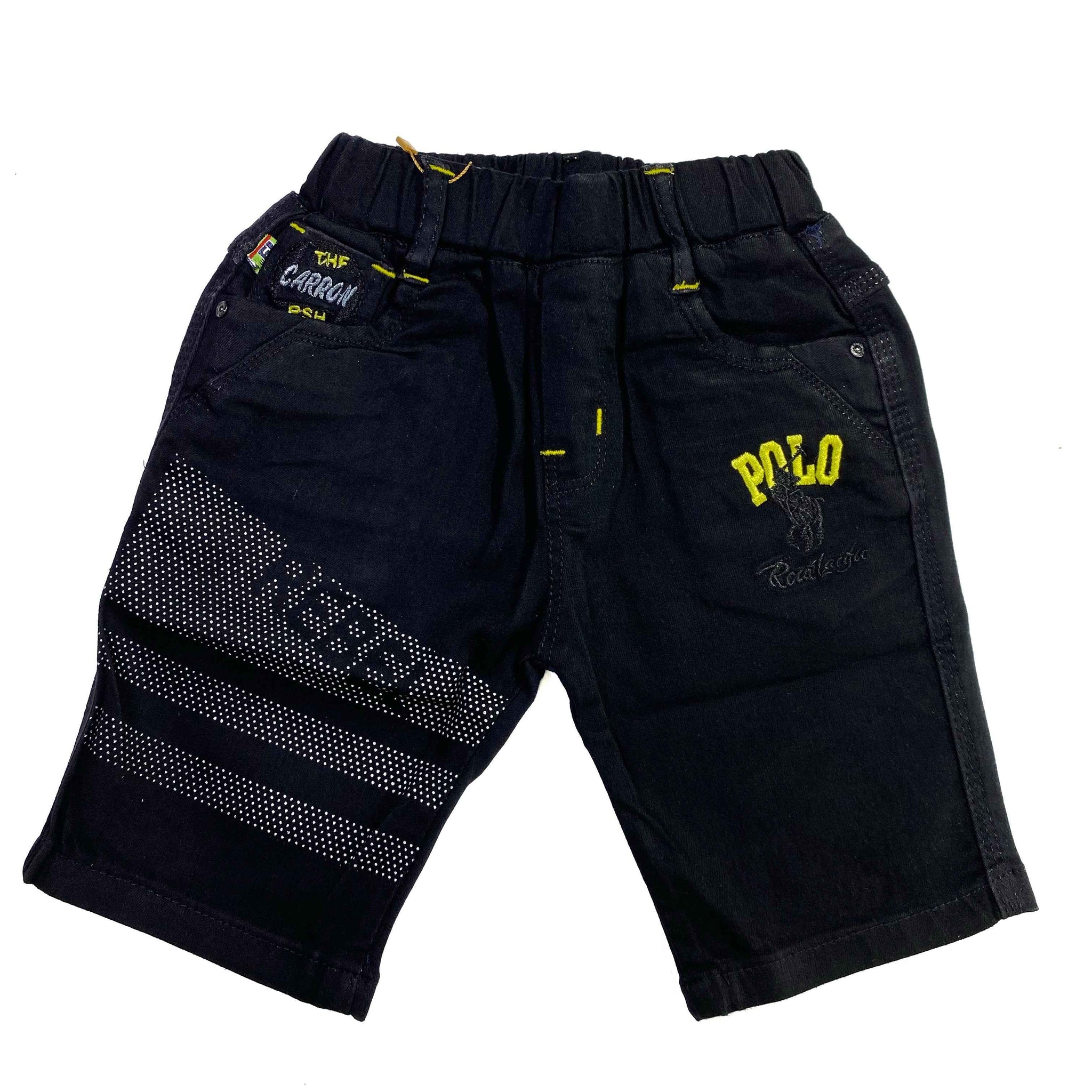 Polo Denim Shorts for Boys – Stretchable & Stylish