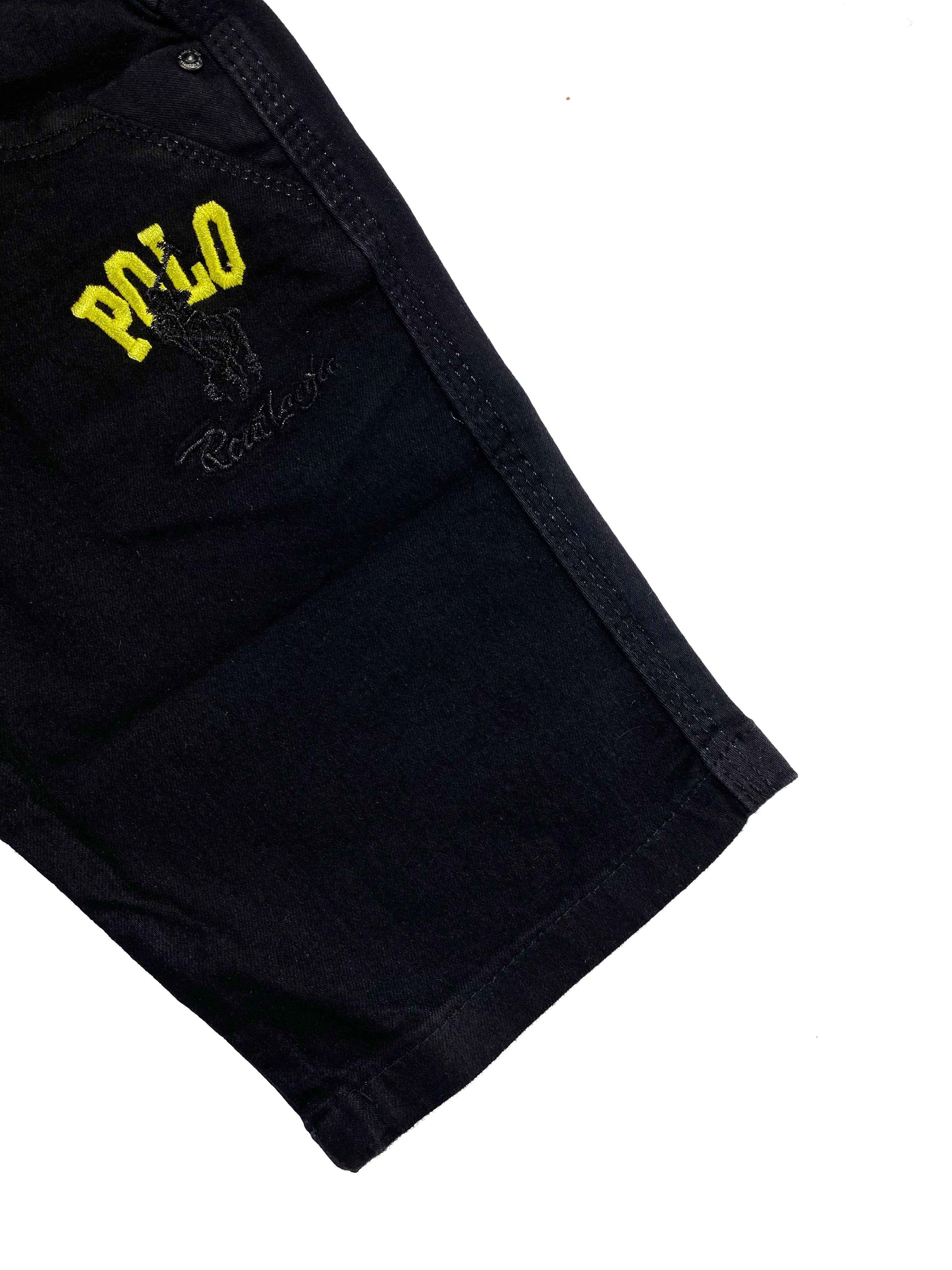 Polo Denim Shorts for Boys – Stretchable & Stylish