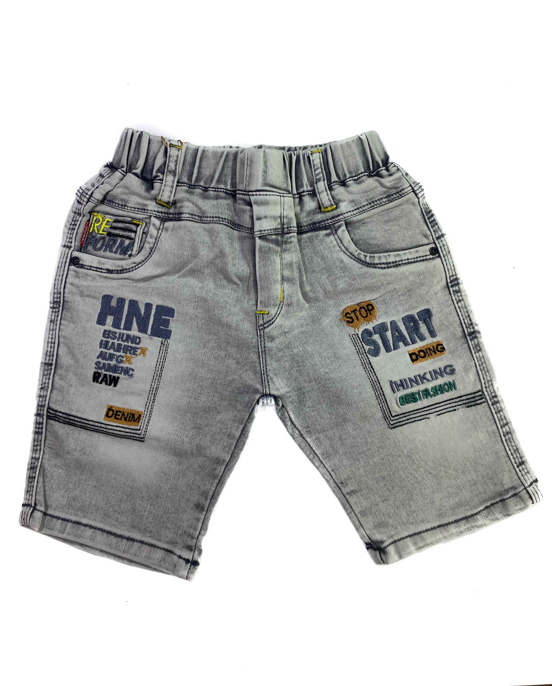 Chotuwear Trendy Denim Shorts for Boys – Unique Design with Summer Comfort