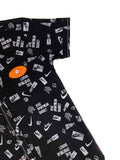ChotuWear Boys Black Printed Cotton Shirt – Stylish Summer Wear Pakistan