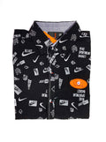 ChotuWear Boys Black Printed Cotton Shirt – Stylish Summer Wear Pakistan