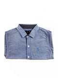 Chotuwear Boys Solid Blue Cotton Shirt – Summer Casual Wear Pakistan