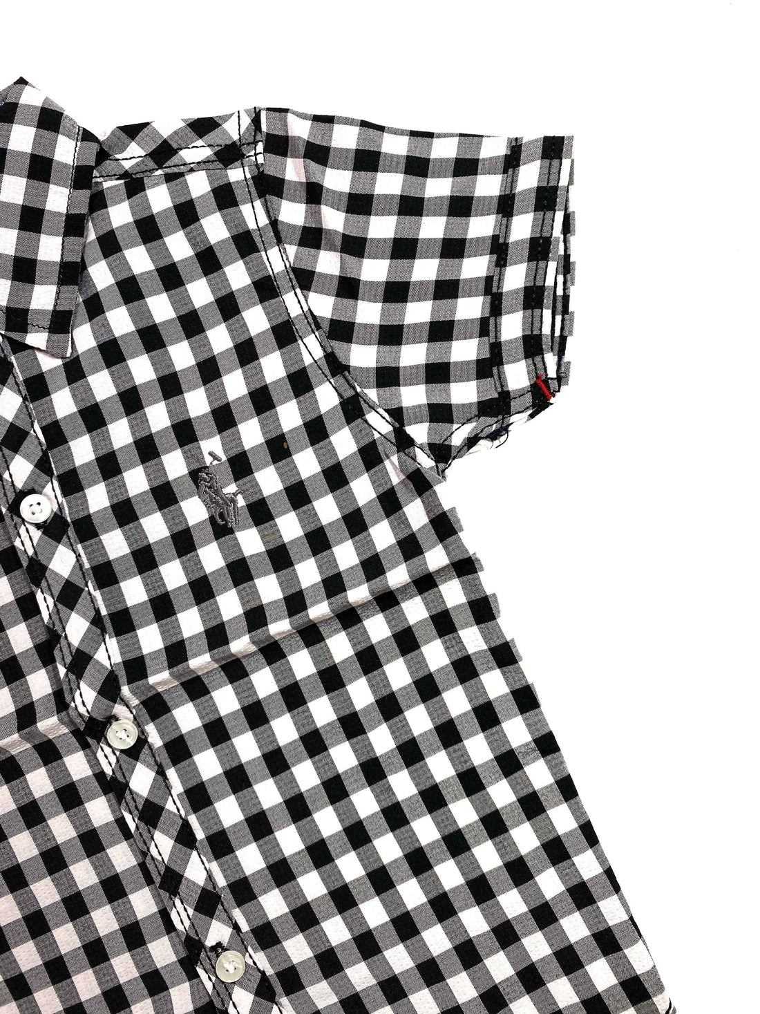 Chotuwear Boys Cotton Black Checkered Shirt – Cool Summer Style - Chotuwear