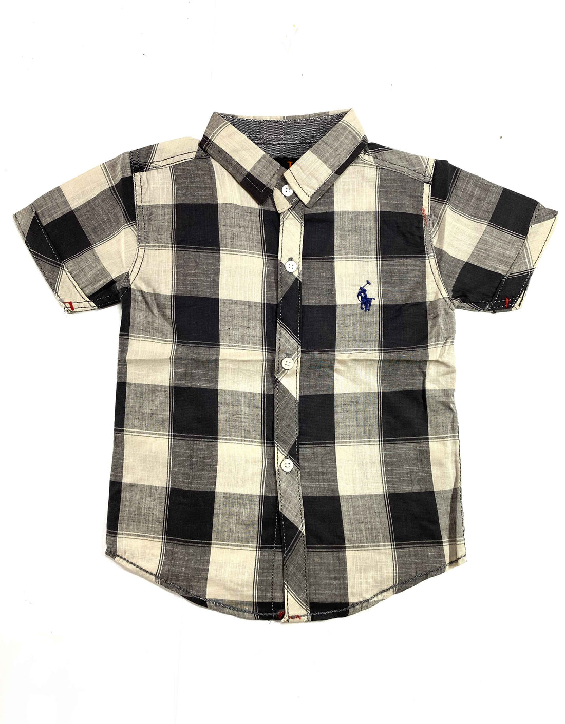 Chotuwear Boys Cotton Shirt – Large Checkered Summer Style Shirts