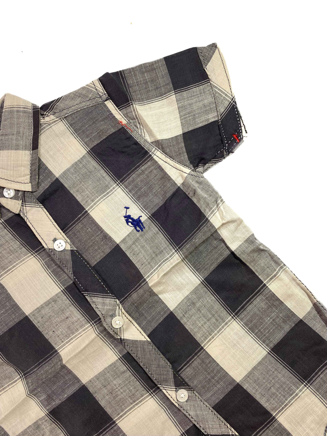 Chotuwear Boys Cotton Shirt – Large Checkered Summer Style Shirts