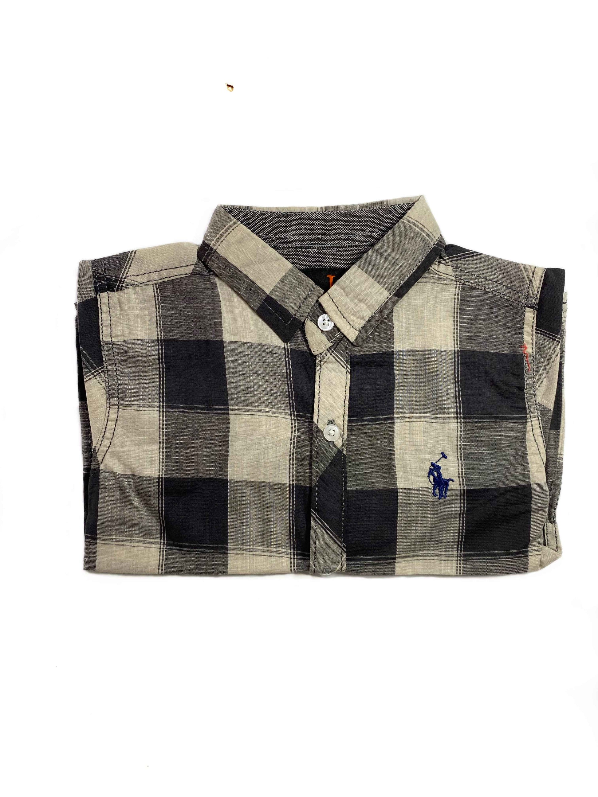 Chotuwear Boys Cotton Shirt – Large Checkered Summer Style Shirts
