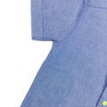 Chotuwear Boys Solid Blue Cotton Shirt – Summer Casual Wear Pakistan - Chotuwear